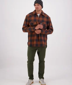 Men's Ranger Wool Zip Front Bushshirt