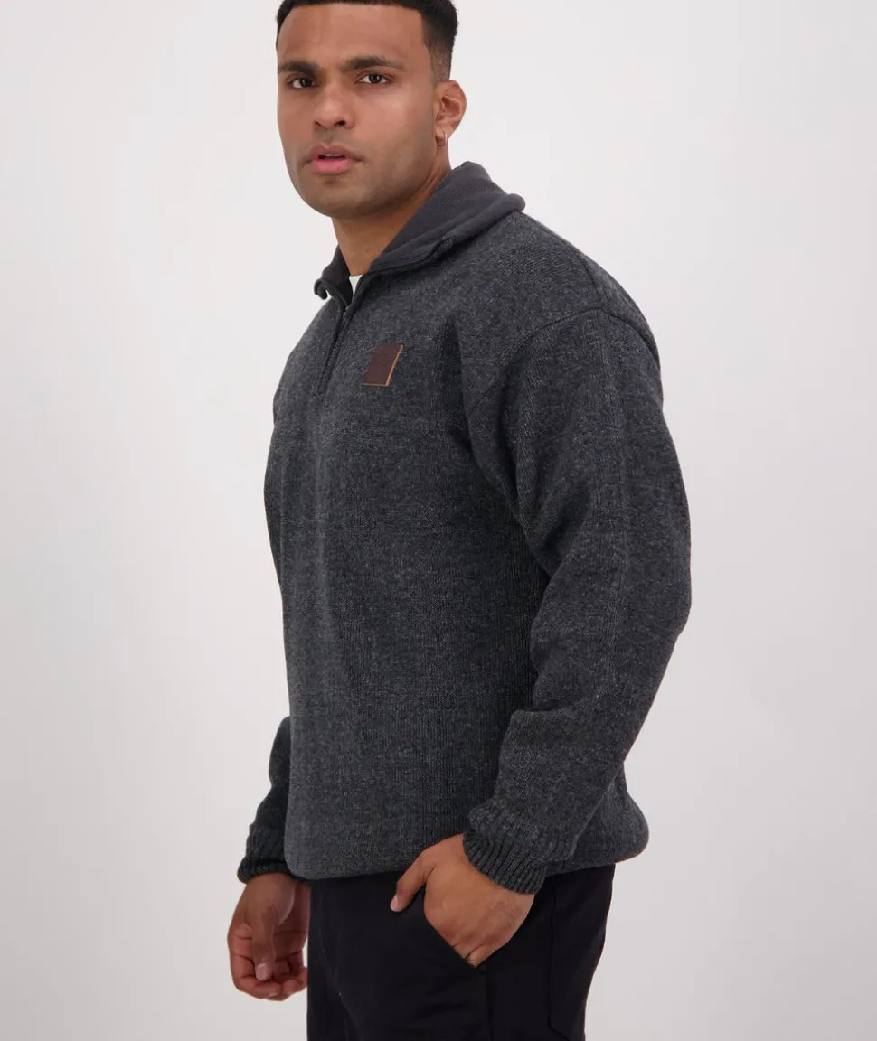Men's Rhino Stormshield Wool Jersey with Windproof Lining