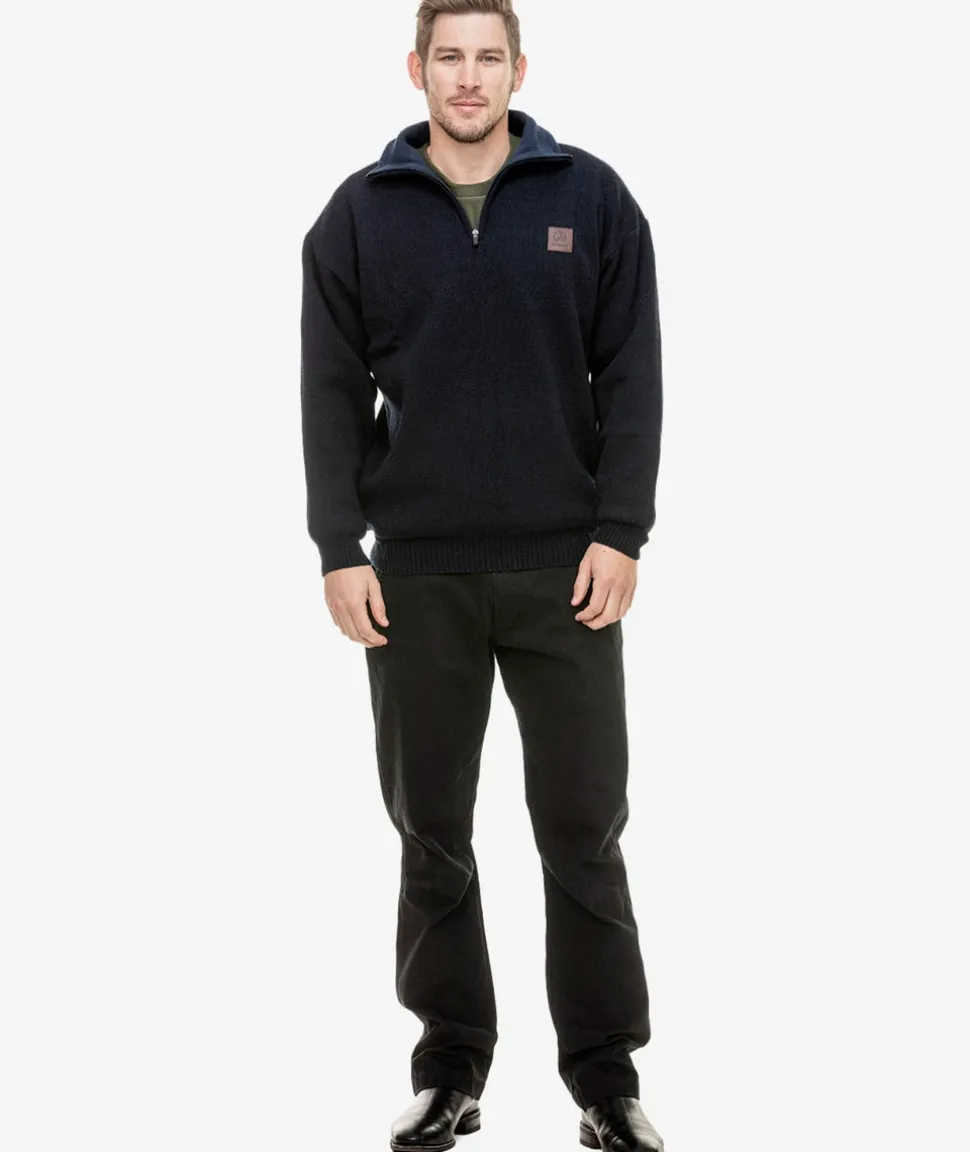 Men's Rhino Stormshield Wool Jersey with Windproof Lining