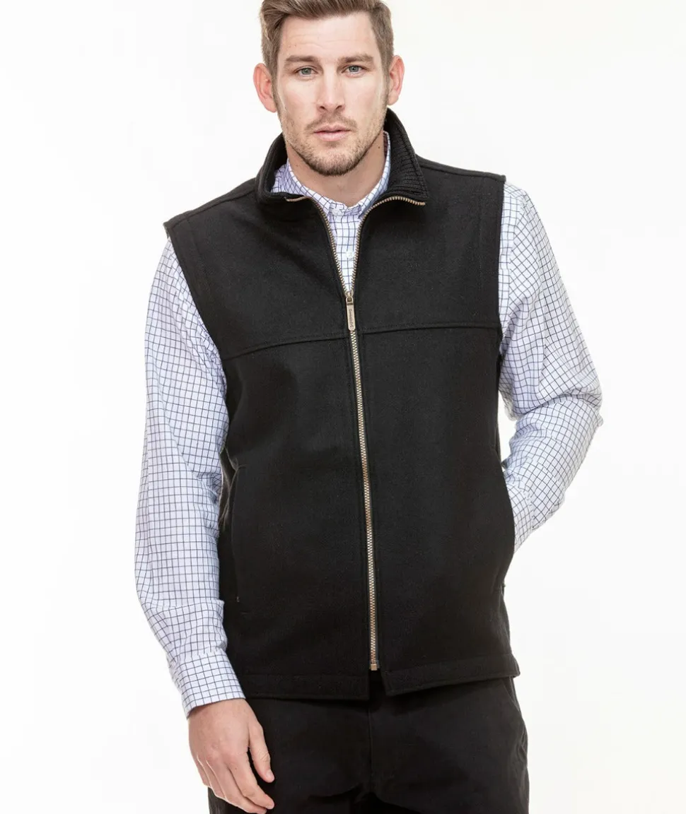 Men's Saddleback Wool Vest