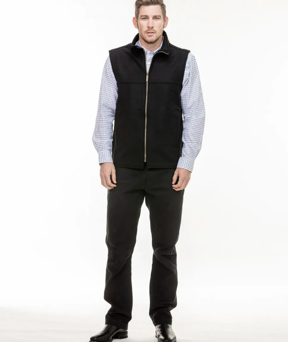 Men's Saddleback Wool Vest