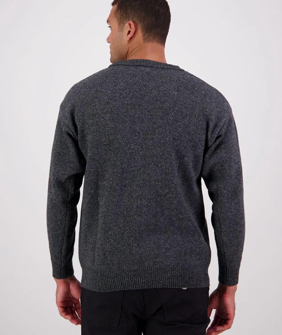 Men's Seafarer Wool Crew Neck Jersey