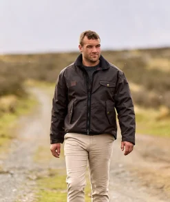 Men's Waimak Oilskin Jacket with Wool Lining