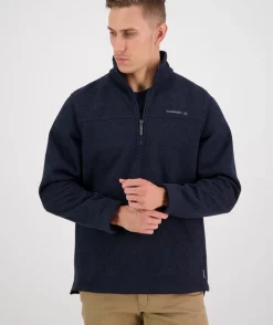 Men's Weka Technical Fleece Pullover with Bonded Wool Lining