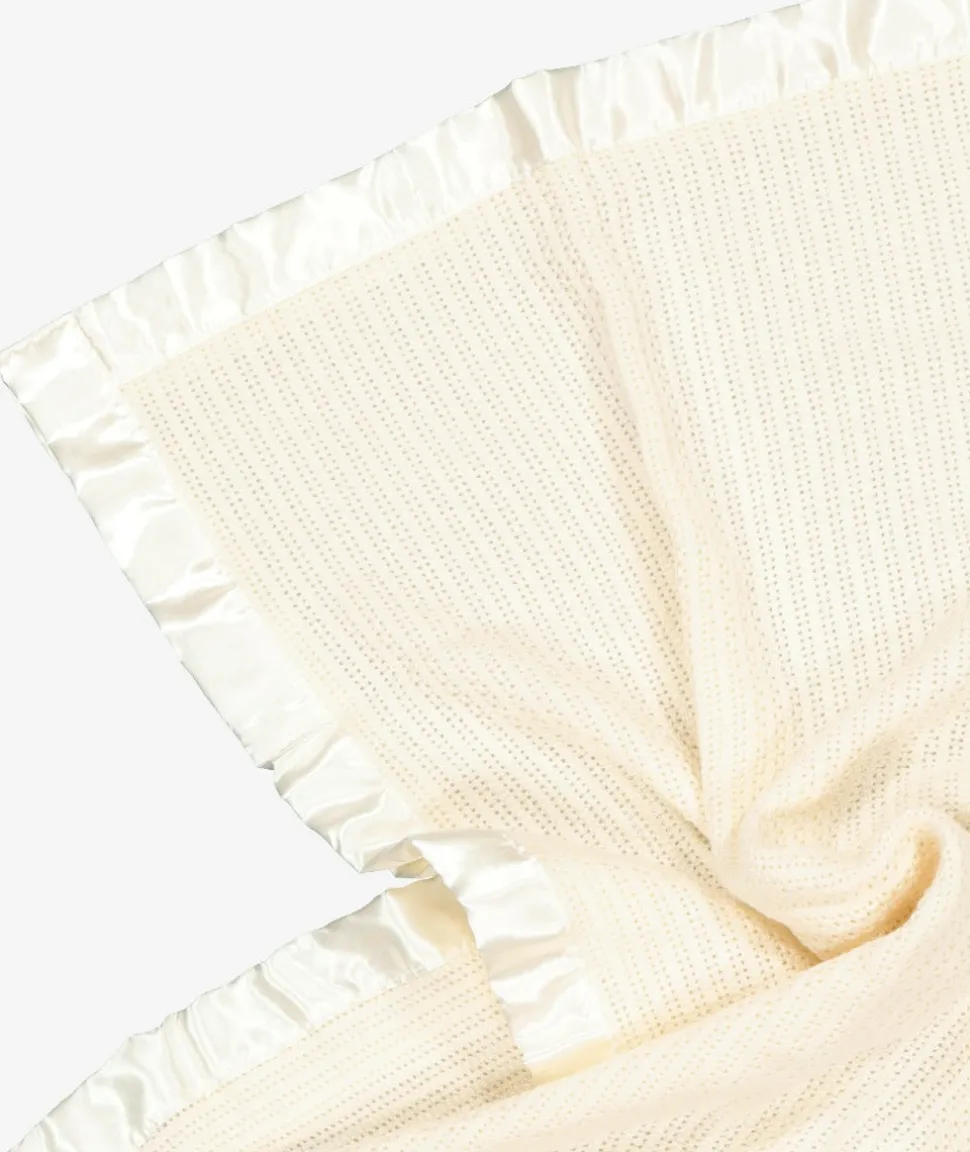 Thermalweave Wool Cot Blanket