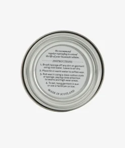 Wax Tin for Re-proofing Oilskin Vests and Jackets