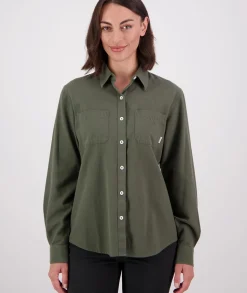 Women's Barn Long Sleeve Shirts