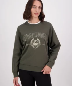 Women's Ivy Embroidered Crew