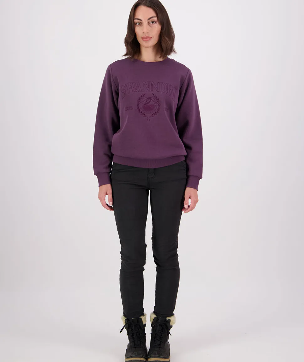 Women's Ivy Embroidered Crew
