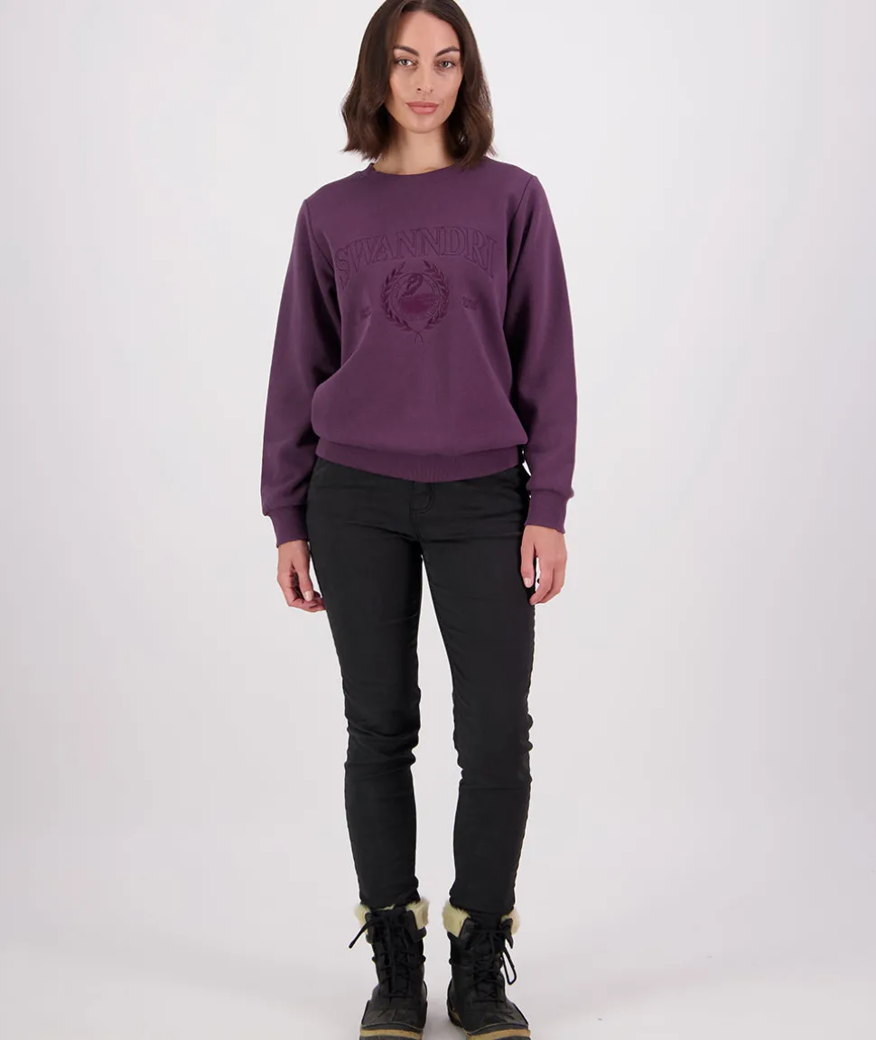 Women's Ivy Embroidered Crew