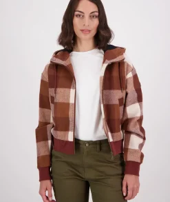 Women's Kentwood Cropped Wool Hoodie