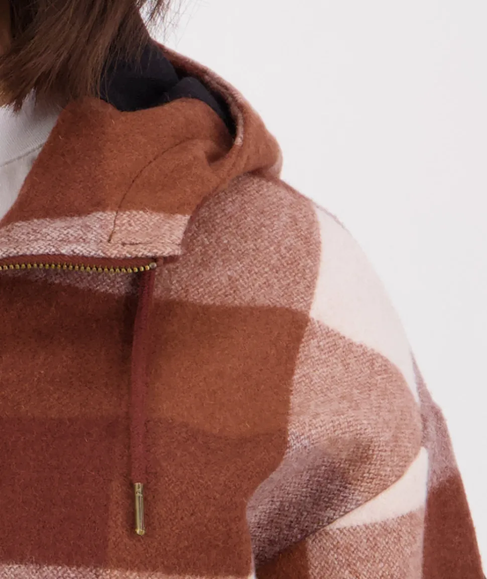 Women's Kentwood Cropped Wool Hoodie