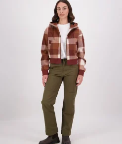 Women's Kentwood Cropped Wool Hoodie