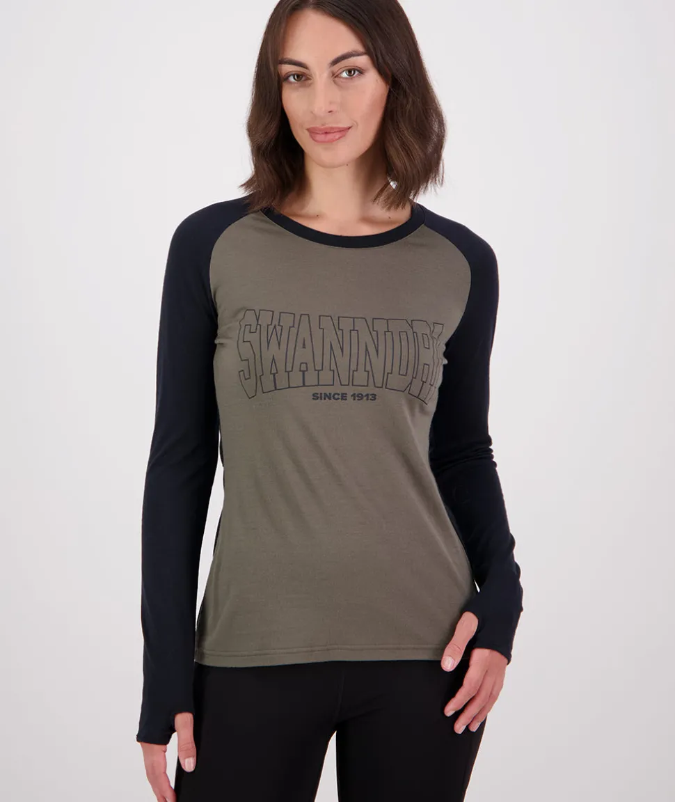 Women's Kepler Merino Long Sleeve Raglan T-Shirt