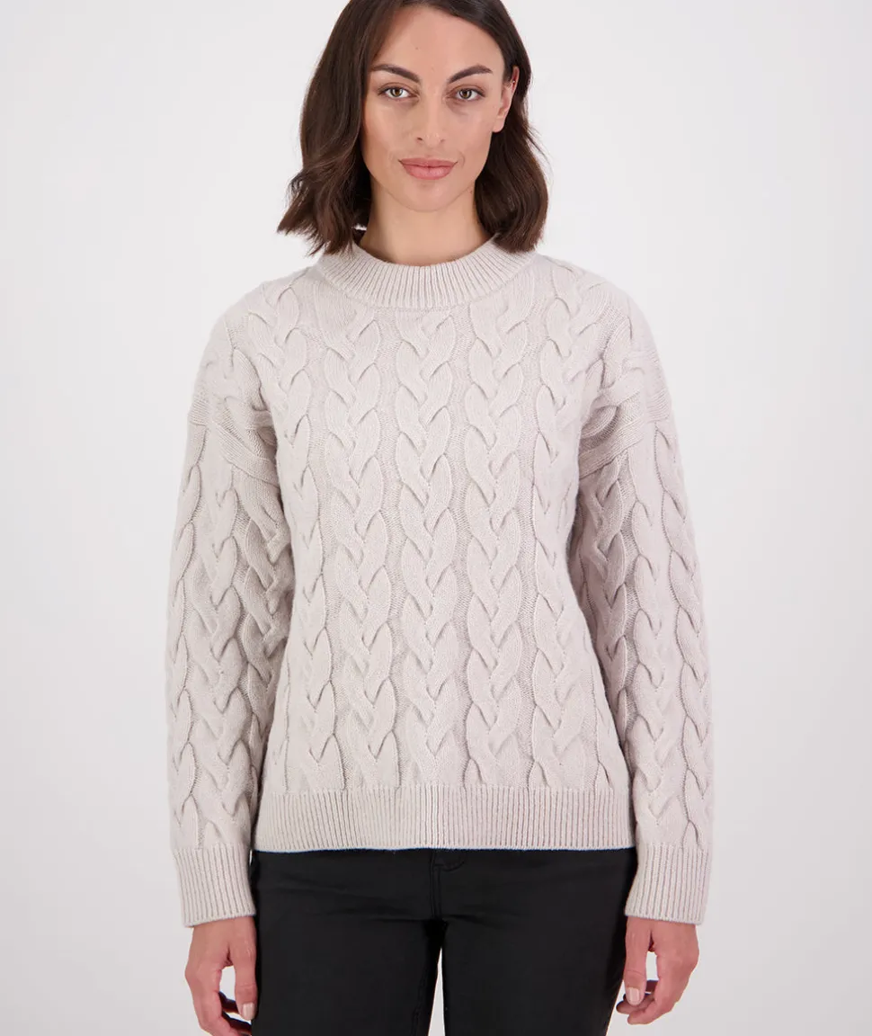 Women's Kinsley Cable Knit Crew