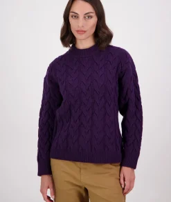 Women's Kinsley Cable Knit Crew