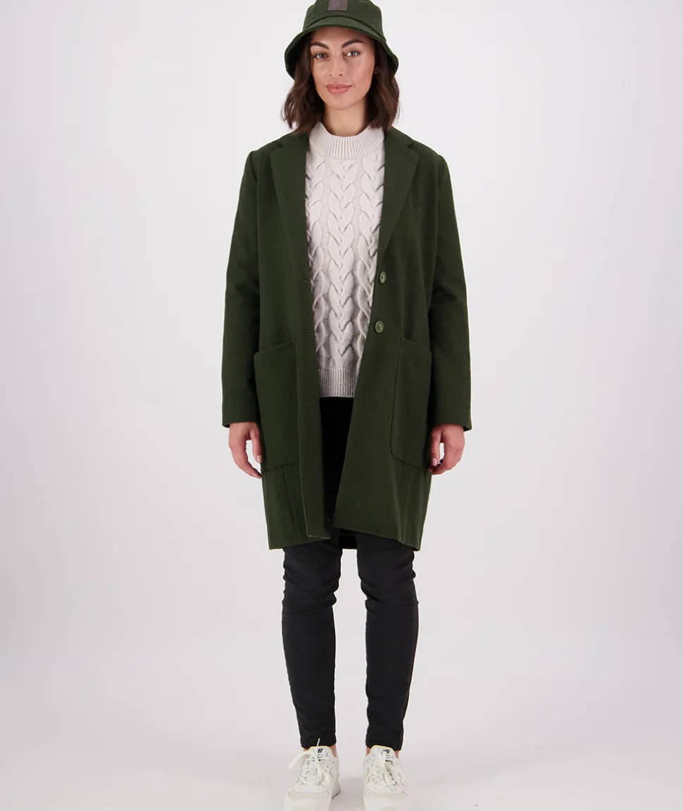 Women's Monarch Wool Coat