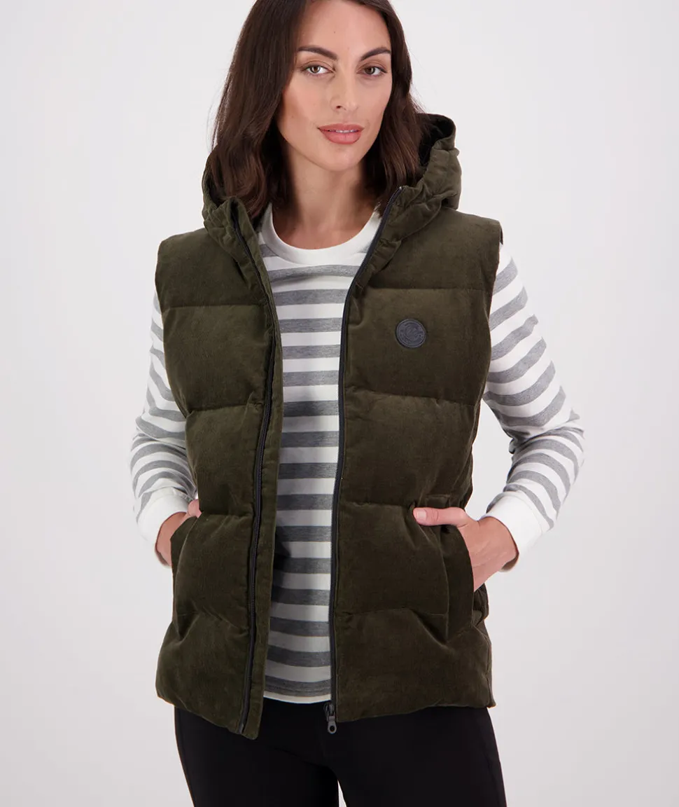 Women's Summit Corduroy Insulated Vest