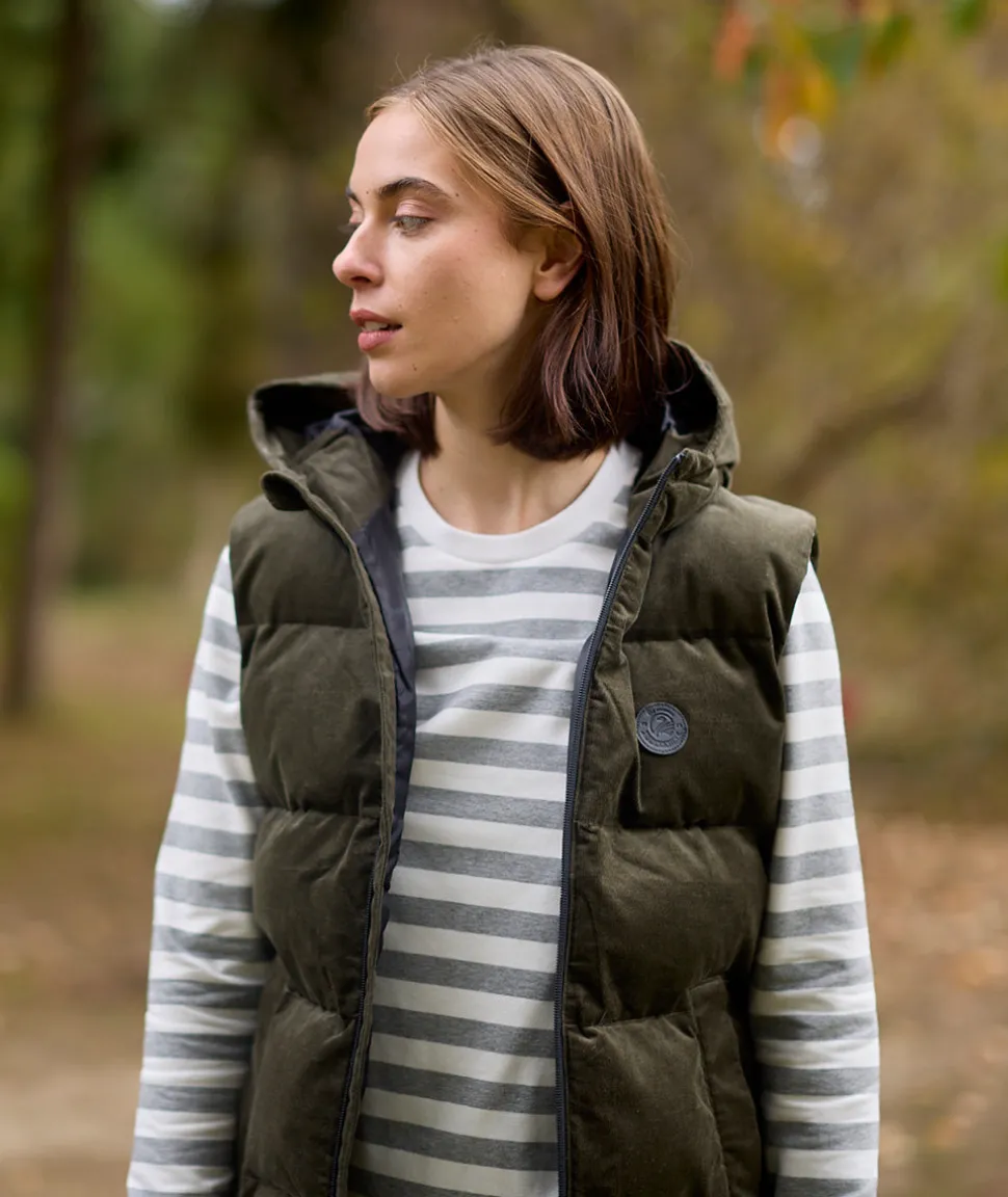 Women's Summit Corduroy Insulated Vest