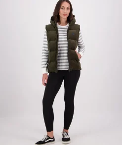 Women's Summit Corduroy Insulated Vest