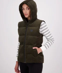 Women's Summit Corduroy Insulated Vest