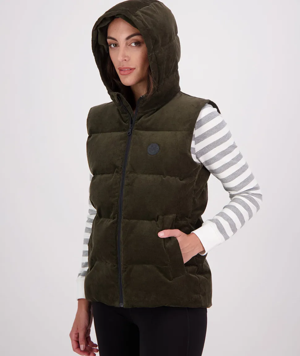 Women's Summit Corduroy Insulated Vest