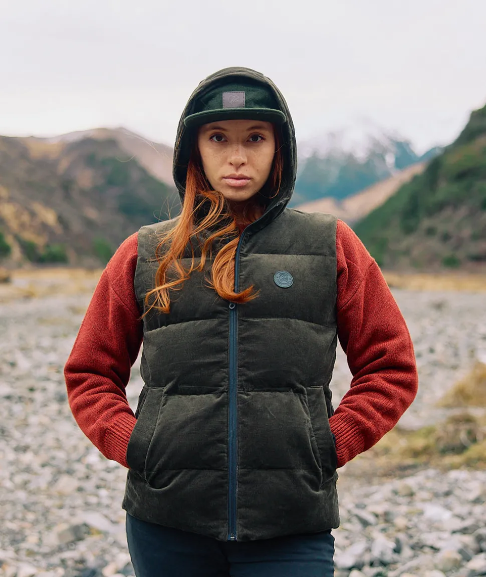 Women's Summit Corduroy Insulated Vest