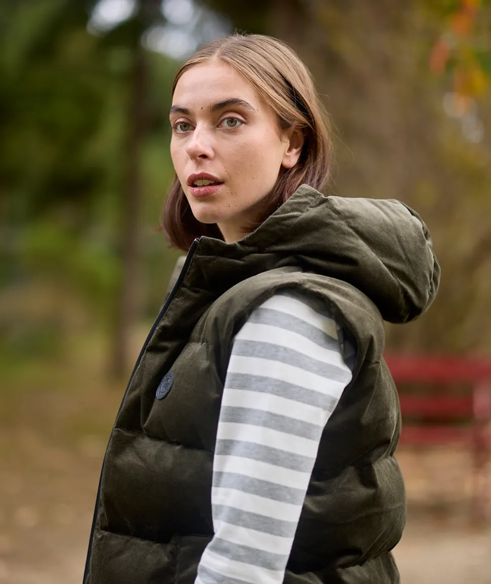 Women's Summit Corduroy Insulated Vest