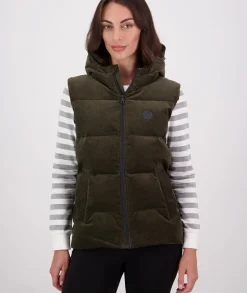 Women's Summit Corduroy Insulated Vest