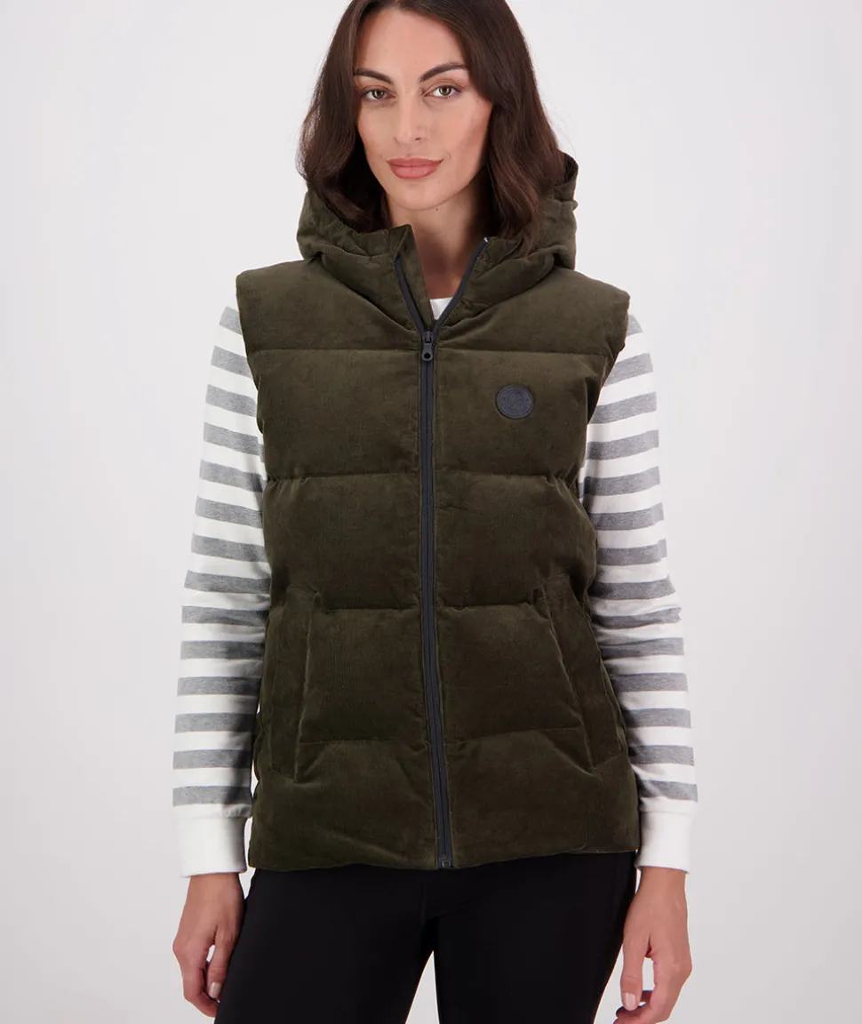 Women's Summit Corduroy Insulated Vest