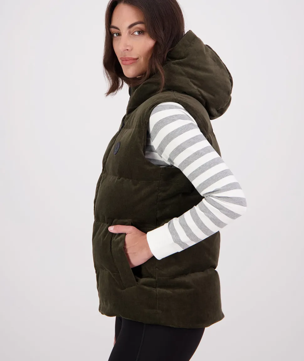 Women's Summit Corduroy Insulated Vest