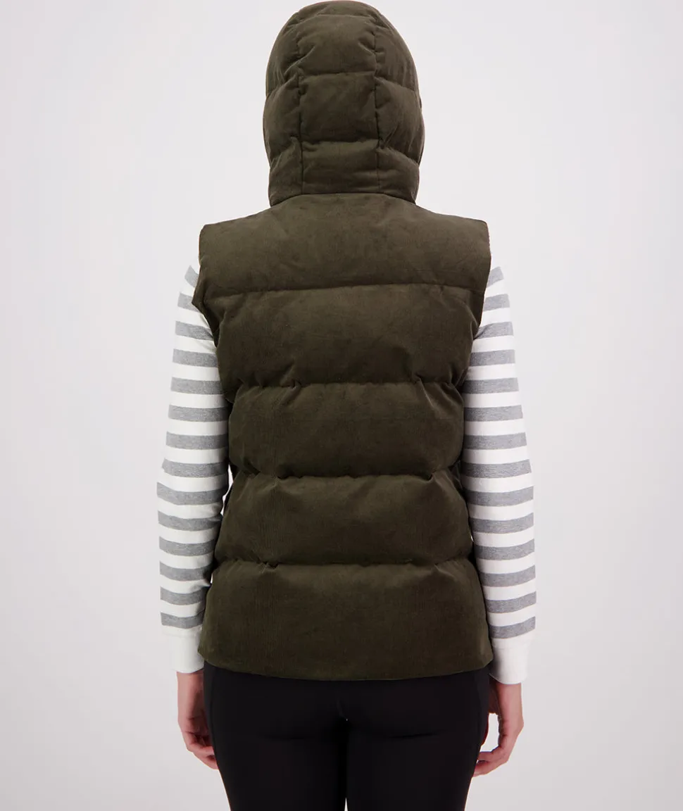 Women's Summit Corduroy Insulated Vest