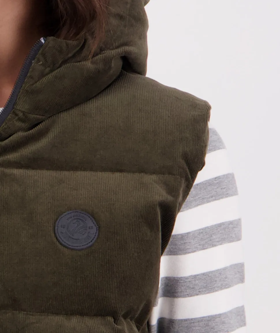Women's Summit Corduroy Insulated Vest
