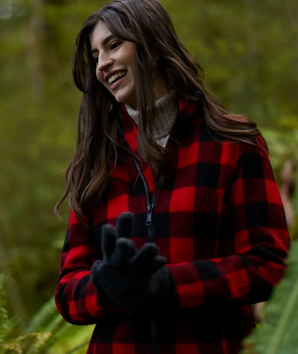 Wool Glove with Fleece Lining
