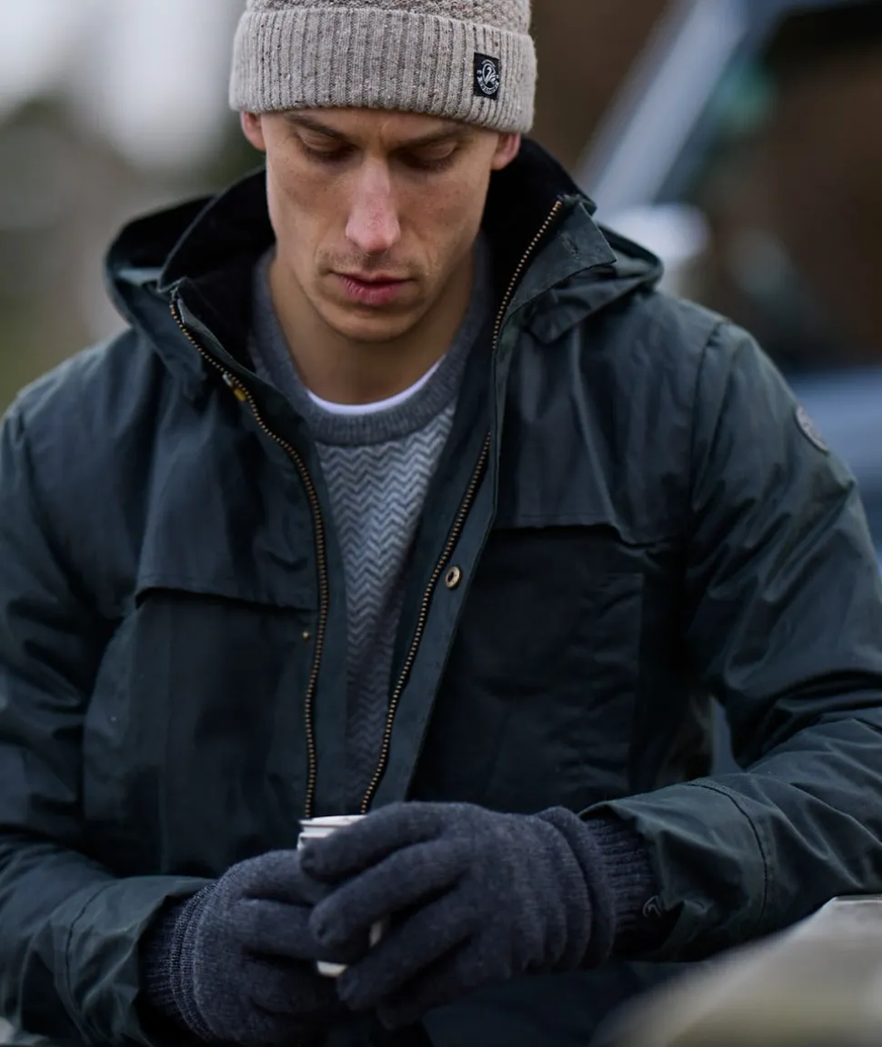 Wool Glove with Fleece Lining